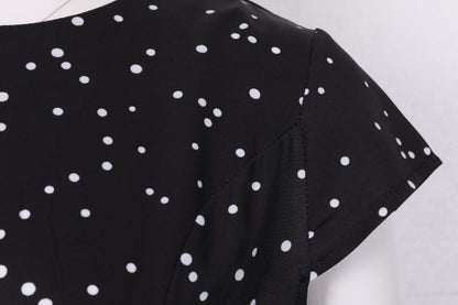 Vintage Short Sleeves Christmas Dresses