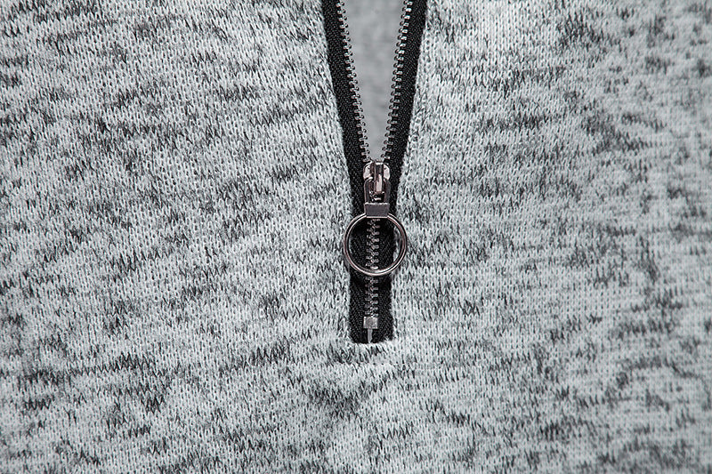 Turtleneck Zipper Men's Sweaters