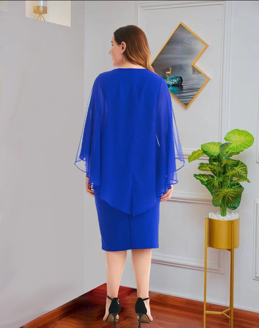 Fashion Chiffon Plus Sizes Dresses