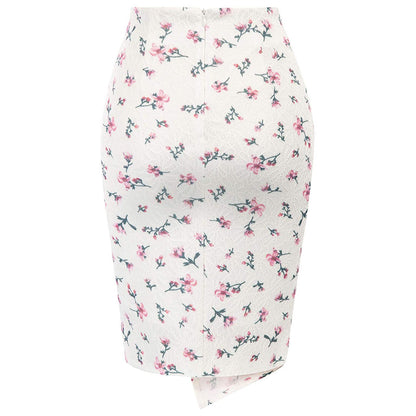 Sexy Casual Floral Print Bodycon Women Skirts