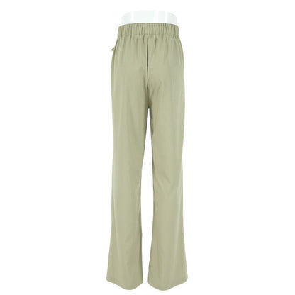 Summer Casual High Waist Women Wide Leg Pants