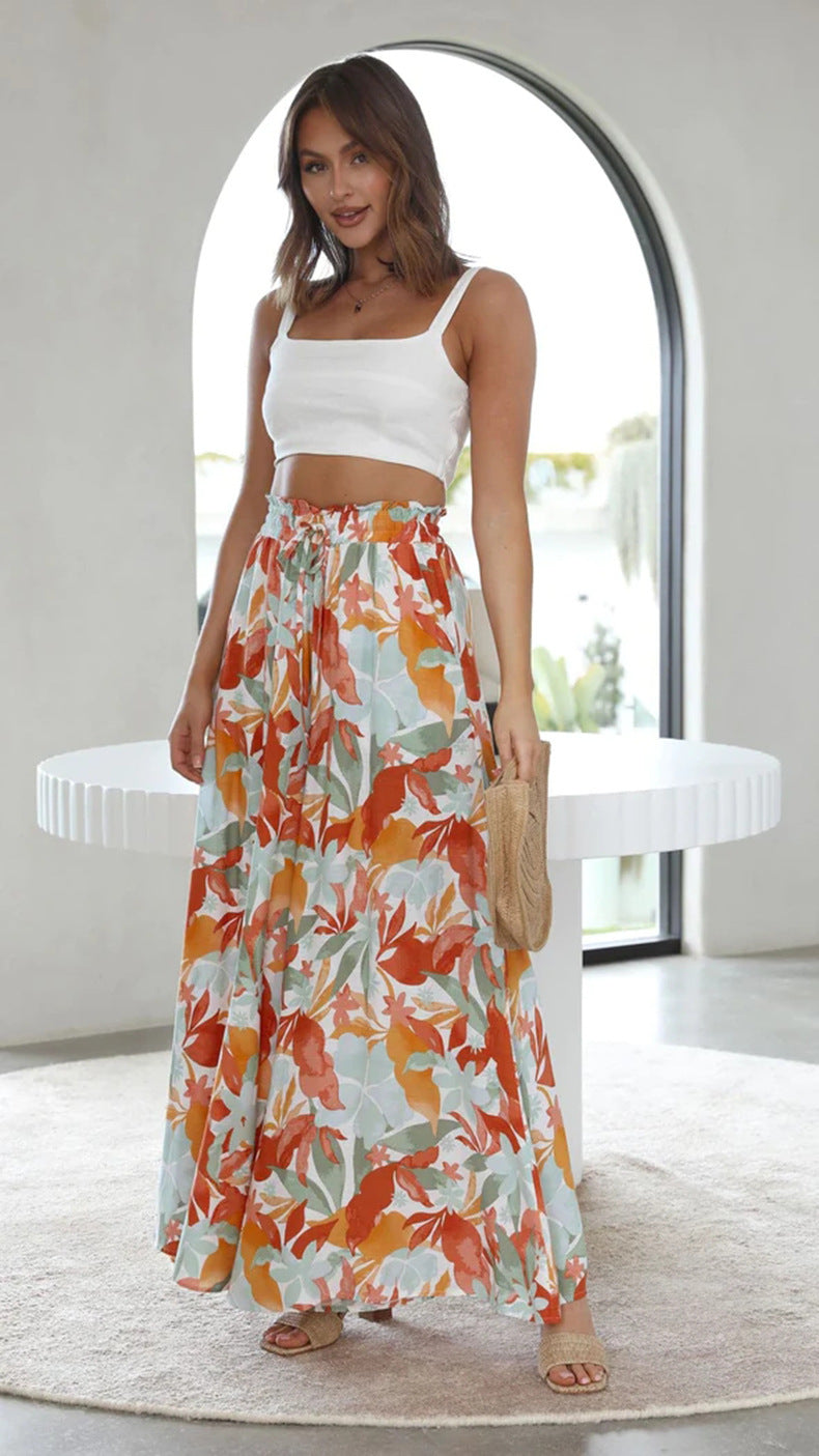 Casual Summer Wide Legs Long Pants for Women