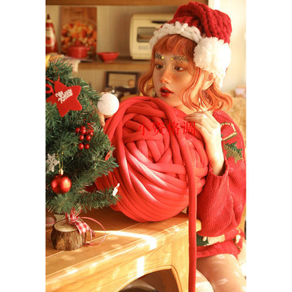 Merry Christmas Parent-kids Crochet Hats