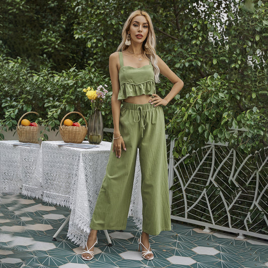 Casual Women Summer Two Pieces Suits
