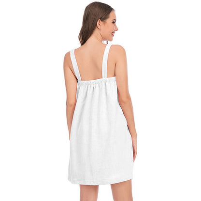 Casual Women Dress Bath Towel
