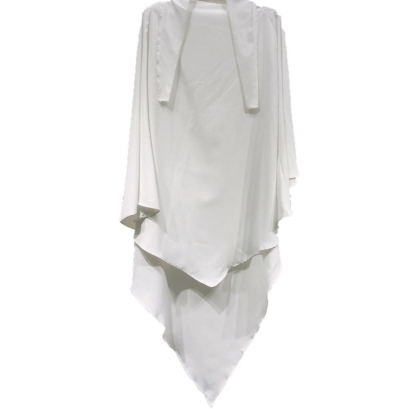Women Plus Sizes Dresses with Scarf