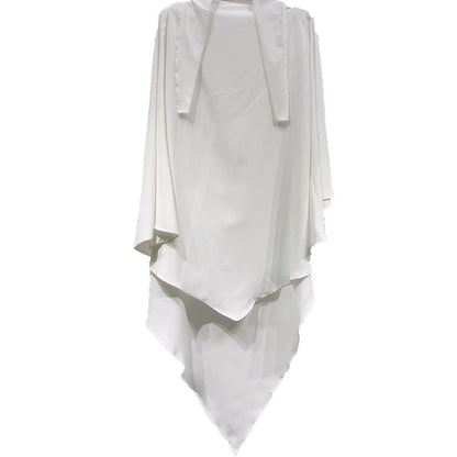 Women Plus Sizes Dresses with Scarf