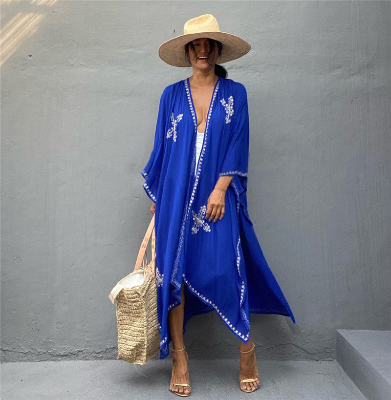 Boho Summer Holiday Kimono Cover Up Dresses