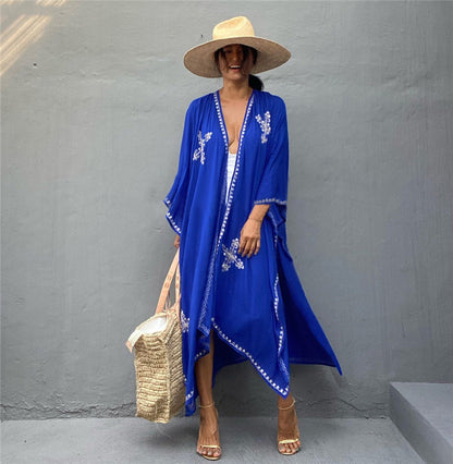 Boho Summer Holiday Kimono Cover Up Dresses