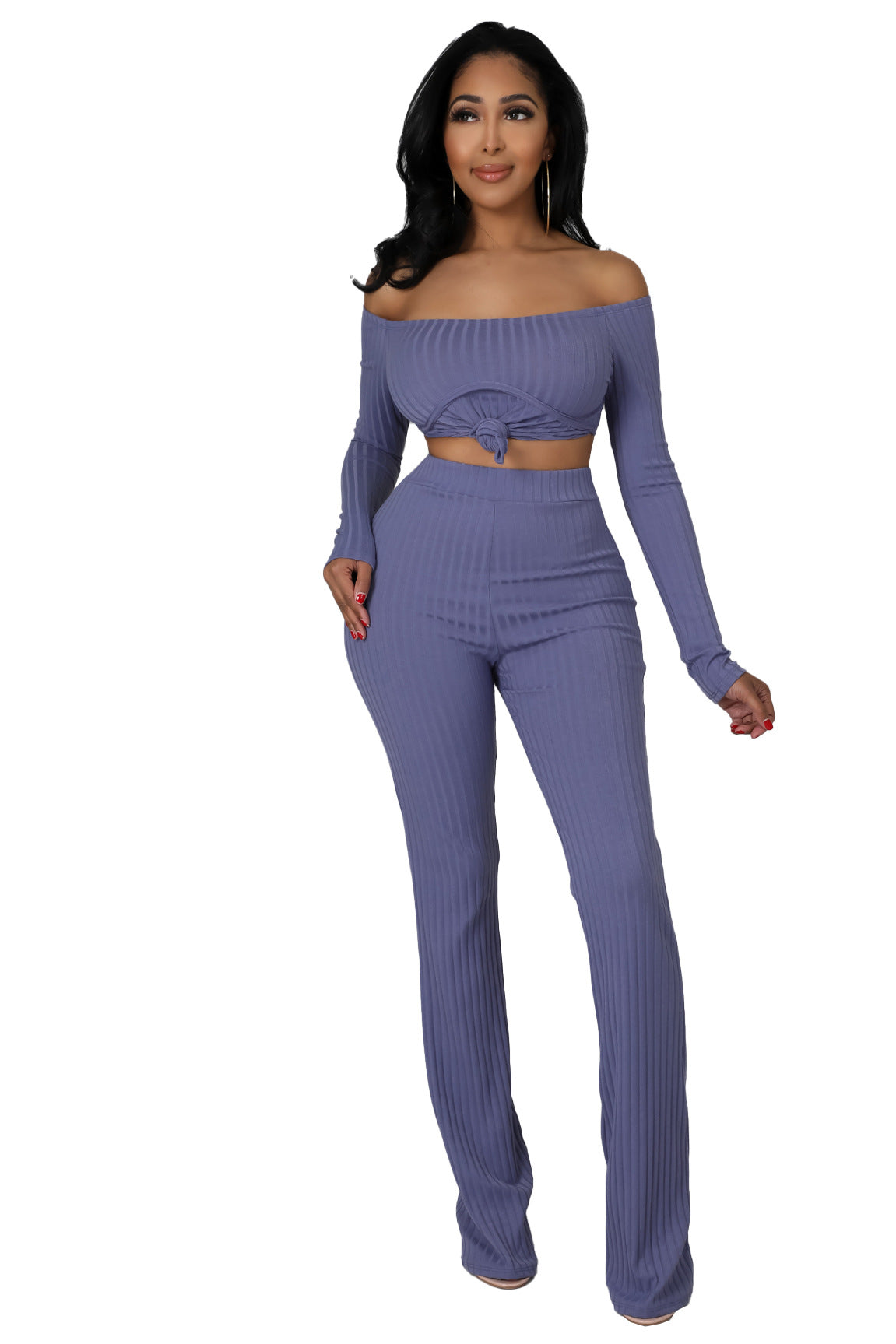 Sexy Knitting Two Pieces Suits for Women