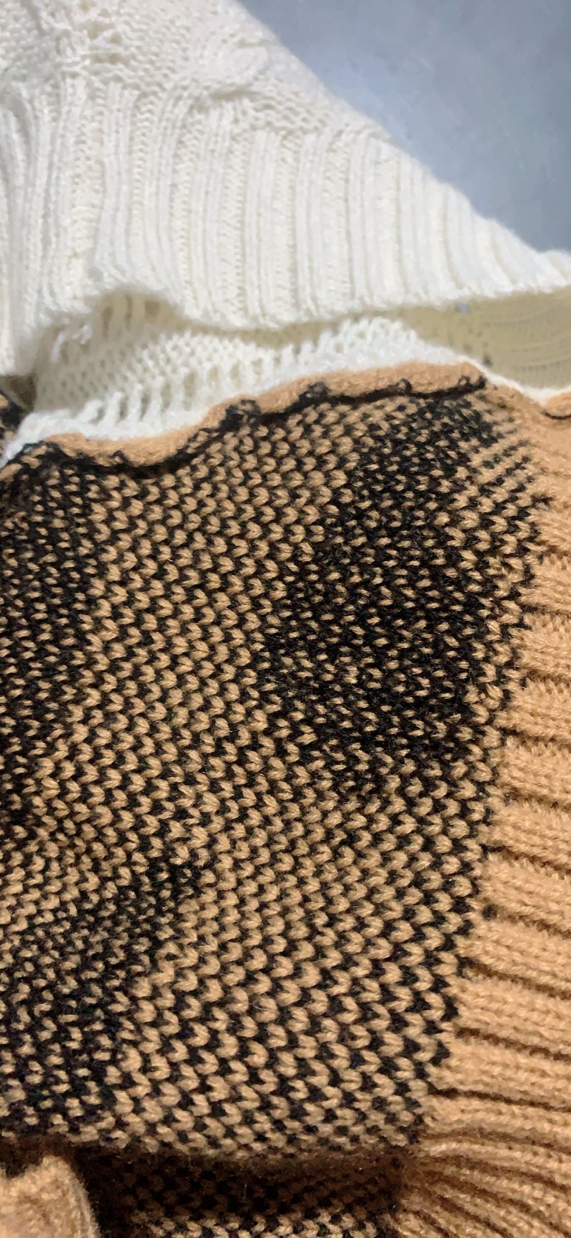 New Leopard High Neck Women Fall Sweaters-STYLEGOING