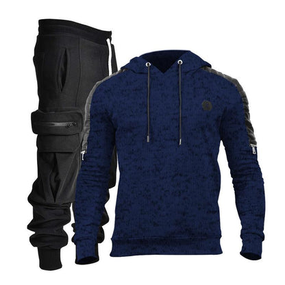 Winter Warm Fashion Leisure Long Sleeves Suits for Men-STYLEGOING