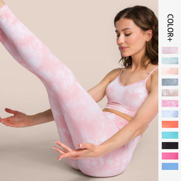 Sexy Fast Drying Dyed Yoga Sets for Women