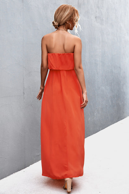 Sexy Strapless Summer Daily Dresses