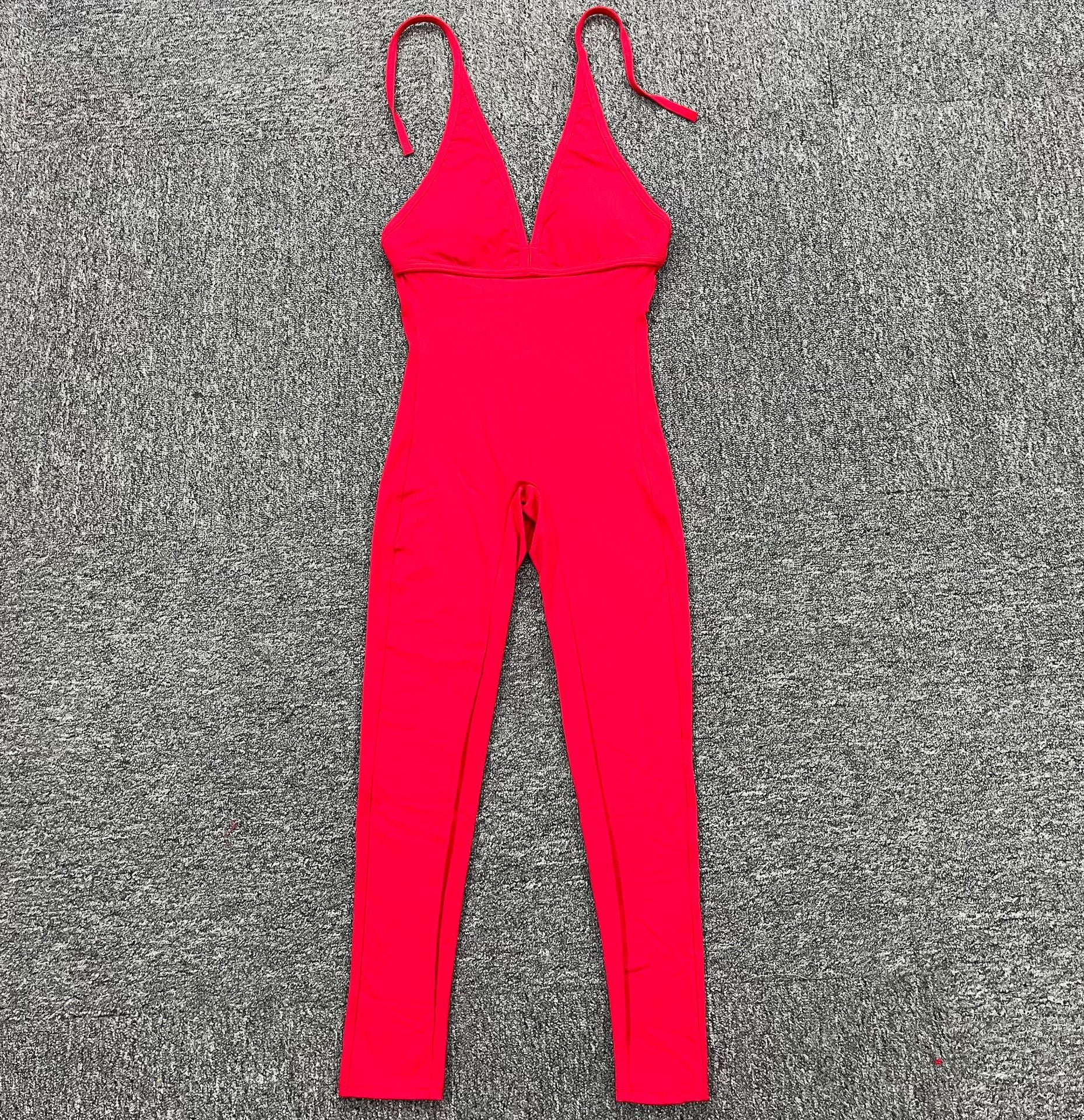 Sexy Quick Drying Breath Freely Sport Jumpsuits