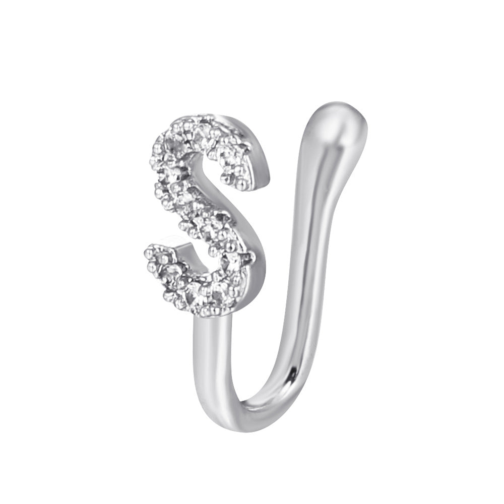 Fashion Letter Design Nose Rings for Women