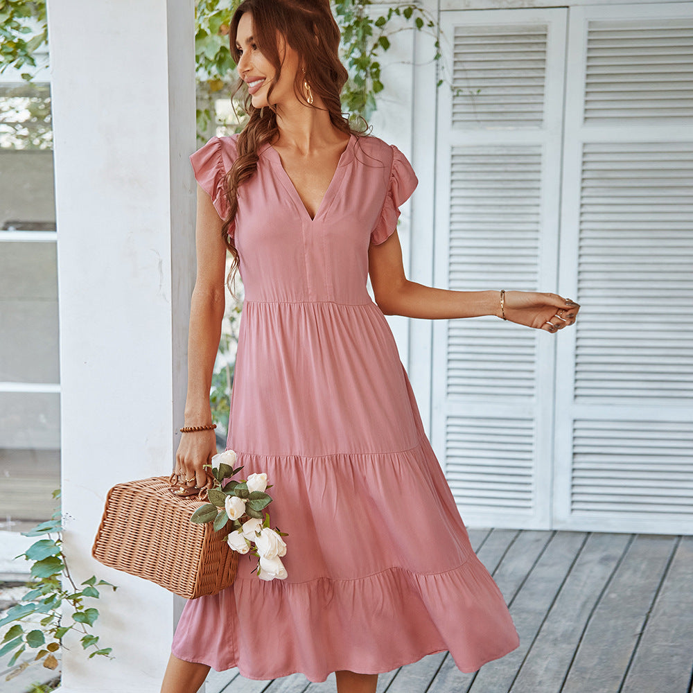Casual Summer A Line Summer Holiday Daily Dresses