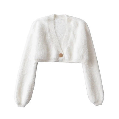 Fashion Short Knitted Mink Coats