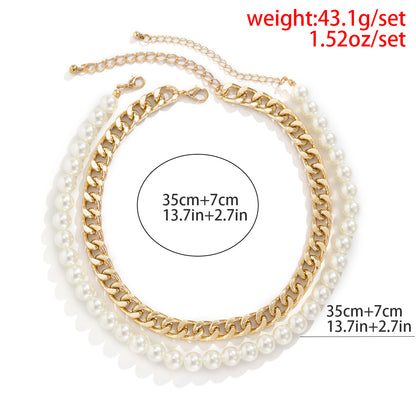 Hip Hop Style Chain Desgin Necklaces for Women
