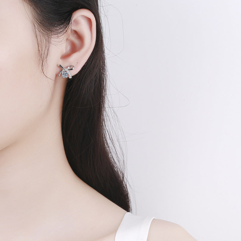 Butterfly Design Sterling Sliver Earrings