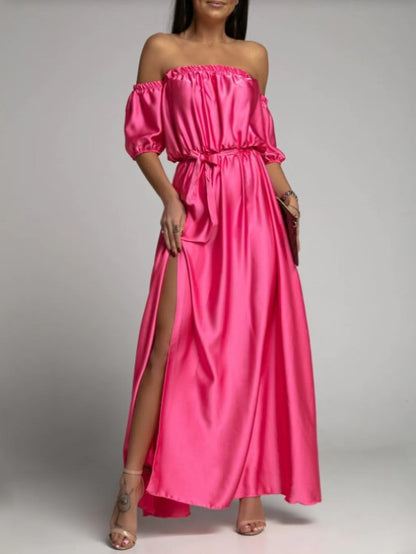 Sexy Off The Shoulder Summer Long Party Dresses
