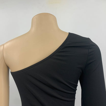 Classy One Shoulder Tight Dresses