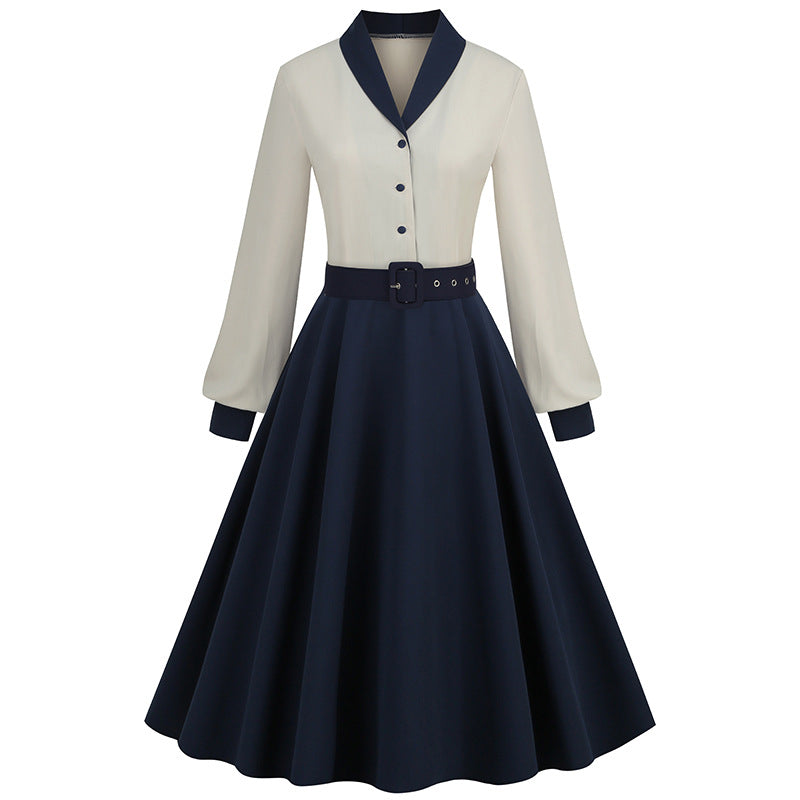 Vintage Long Sleeves Fall Dresses