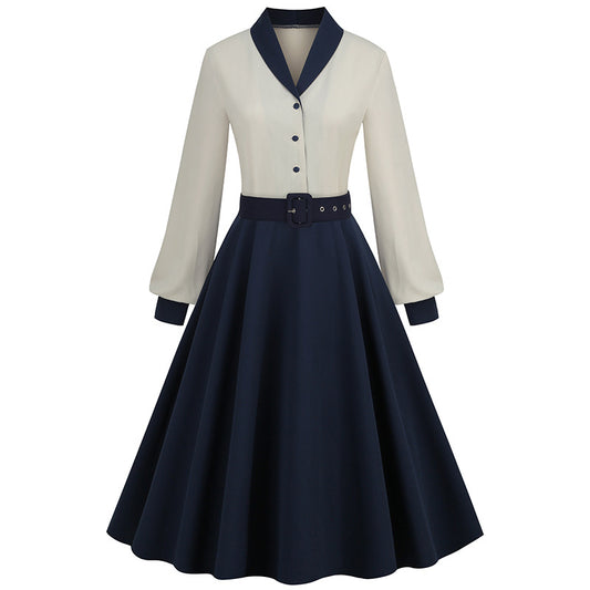 Vintage Long Sleeves Fall Dresses