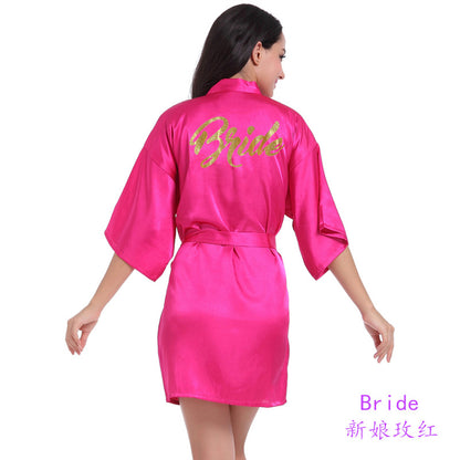 Women Wedding Bride Summer Night Gown