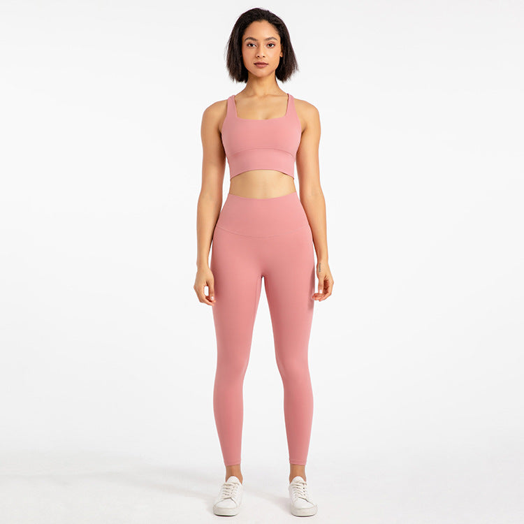 Sexy Women Outdoor Running Yoga Sets for Exercising
