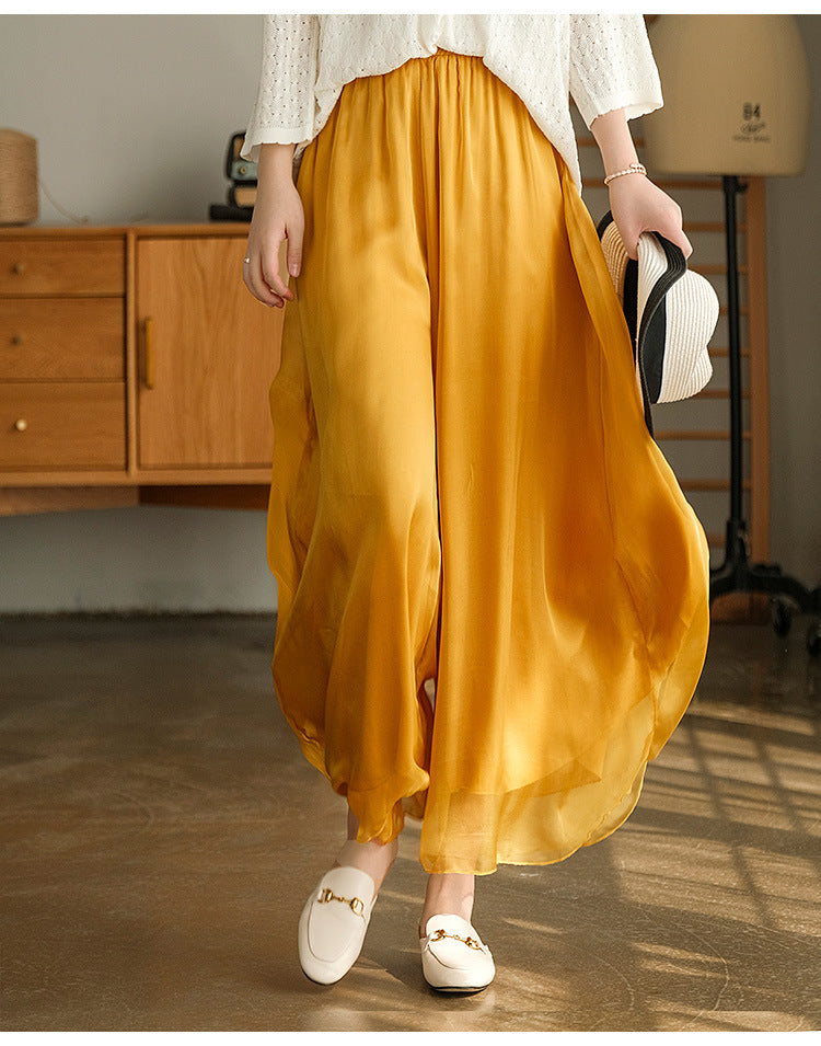 Fariy Summer Chiffon Women Plus Sizes Skirts