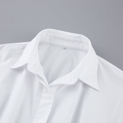 Sexy Waist Baring Long Sleeves Women Short Shirts Dresses