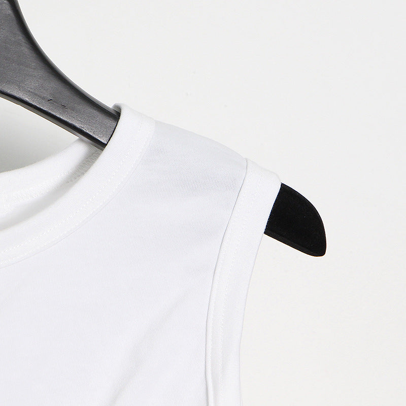 Sexy Designed Irregular Drawstring Summer T Shirts