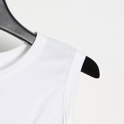 Sexy Designed Irregular Drawstring Summer T Shirts