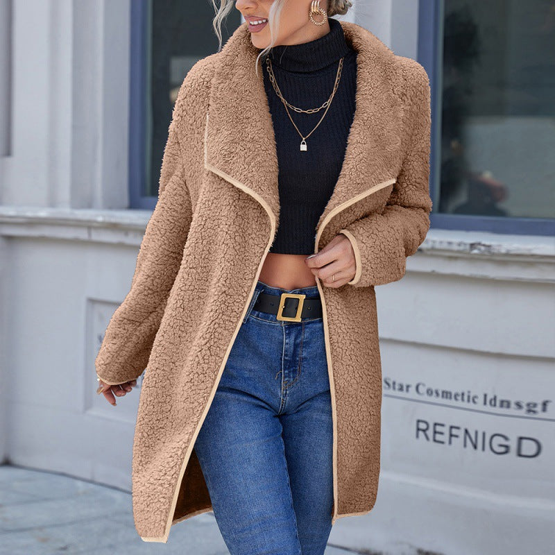 Casual Women Double Sided Woolen Coats