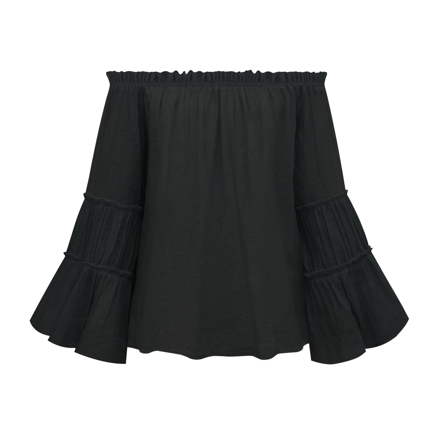 Casual Off The Shoulder Summer Long Sleeves Women Blouses