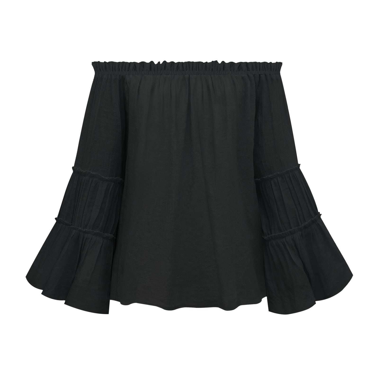 Casual Off The Shoulder Summer Long Sleeves Women Blouses