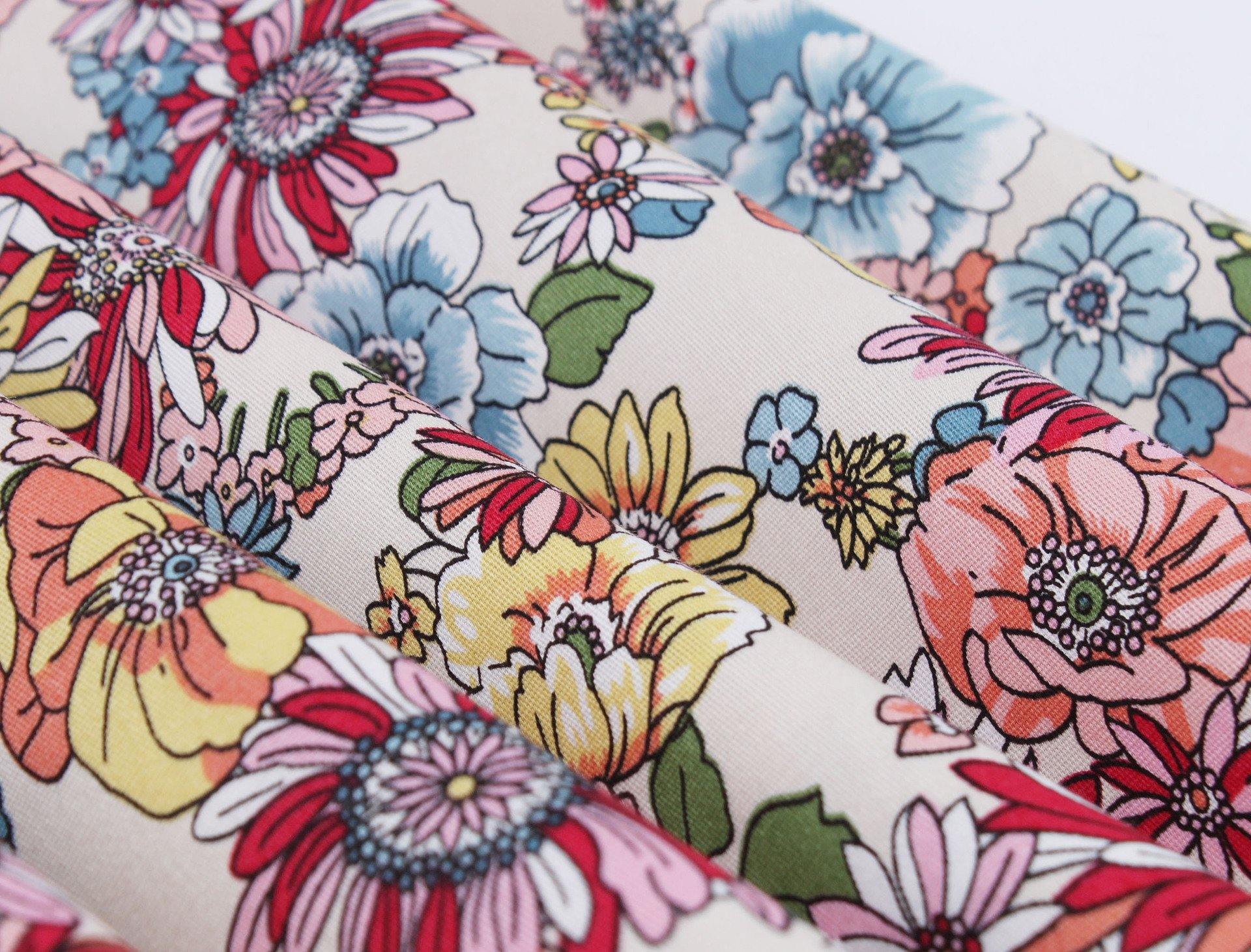 Summer Butterfly Print Short Dresses-STYLEGOING