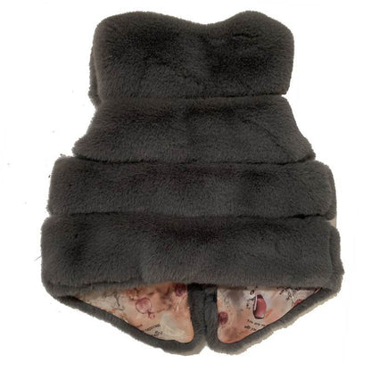 Lovely Winter Artificial Fur Sleeveless Vest for Kids