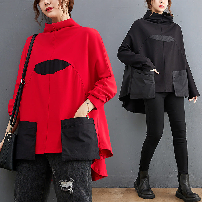 Fall Plus Sizes Pullover Hoodies for Women