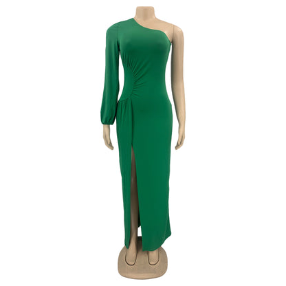 Classy One Shoulder Tight Dresses