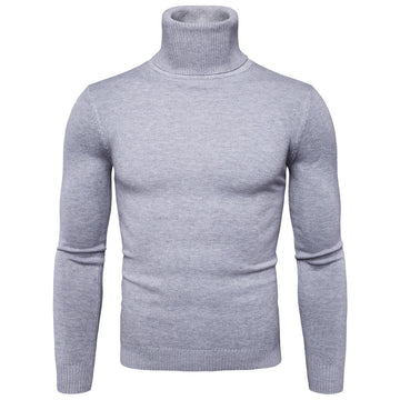 Men's Turtleneck Pullover Knitted Sweaters