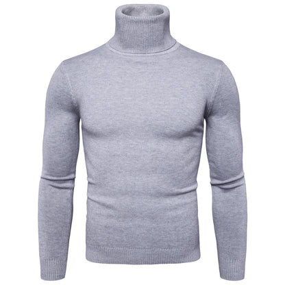 Men's Turtleneck Pullover Knitted Sweaters