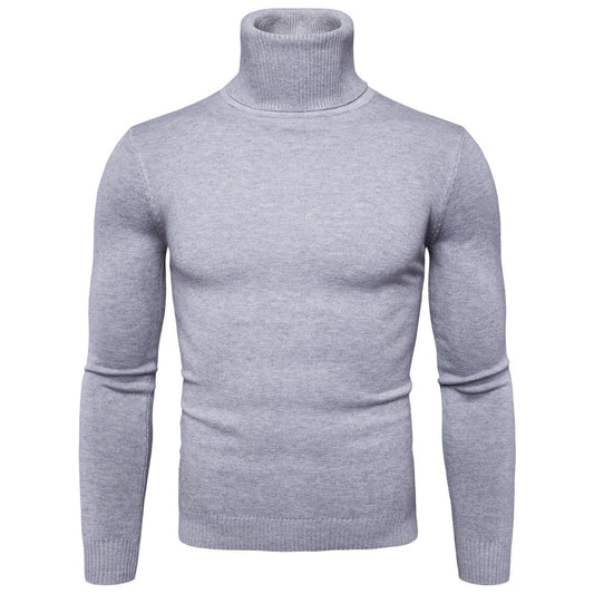 Men's Turtleneck Pullover Knitted Sweaters