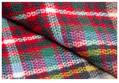 Winter Plaid Cloak Capes for Kids