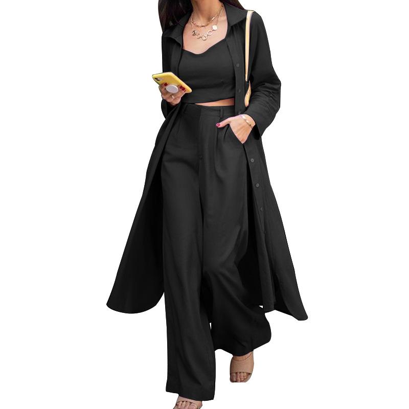 Fall Leisure Women Three Pieces Outfits-STYLEGOING