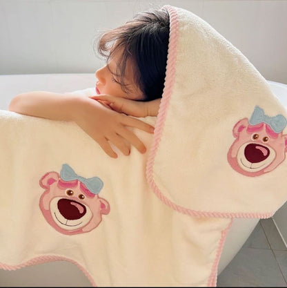 Animal Design Fast Drying Towel and Bath Towel Sets