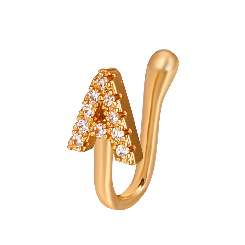 Fashion Letter Design Nose Rings for Women