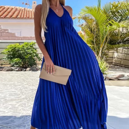 Summer Halter Backless Dresses