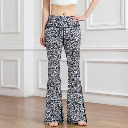 Casual High Waist Trumpet Yoga Pants for Women